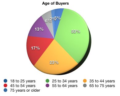 2008 nar buyer profile pie chart